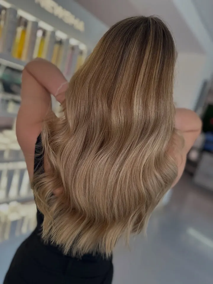 Nachher: Creamy Blonde