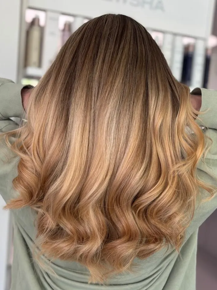 Nachher: Blonde Babylights