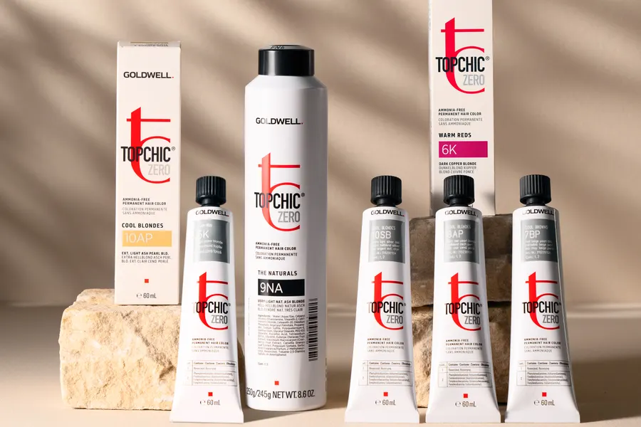 Tuben und Dose GOLDWELL Topchic Zero