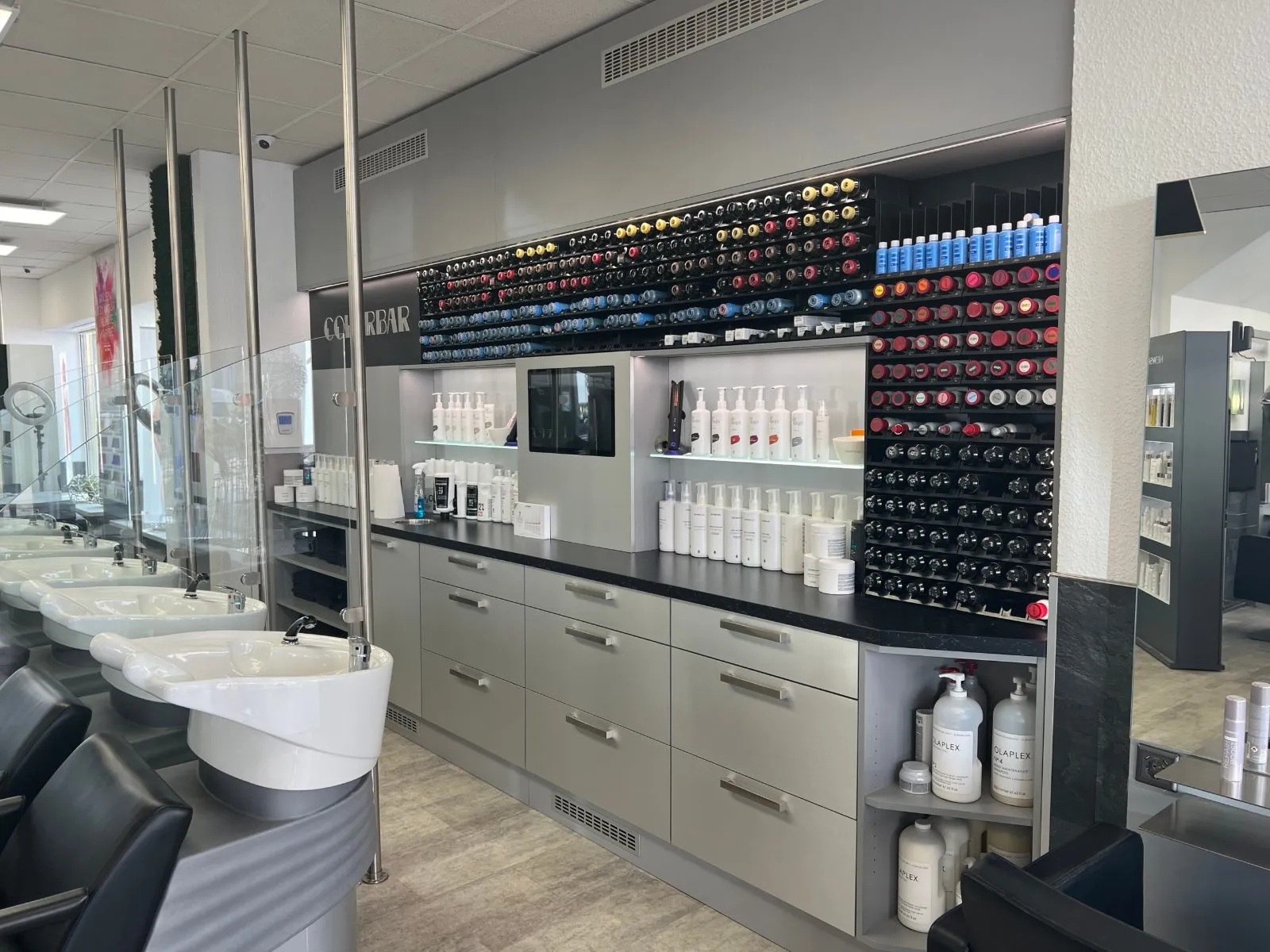 Arbeitsplatz im Salon Spandau