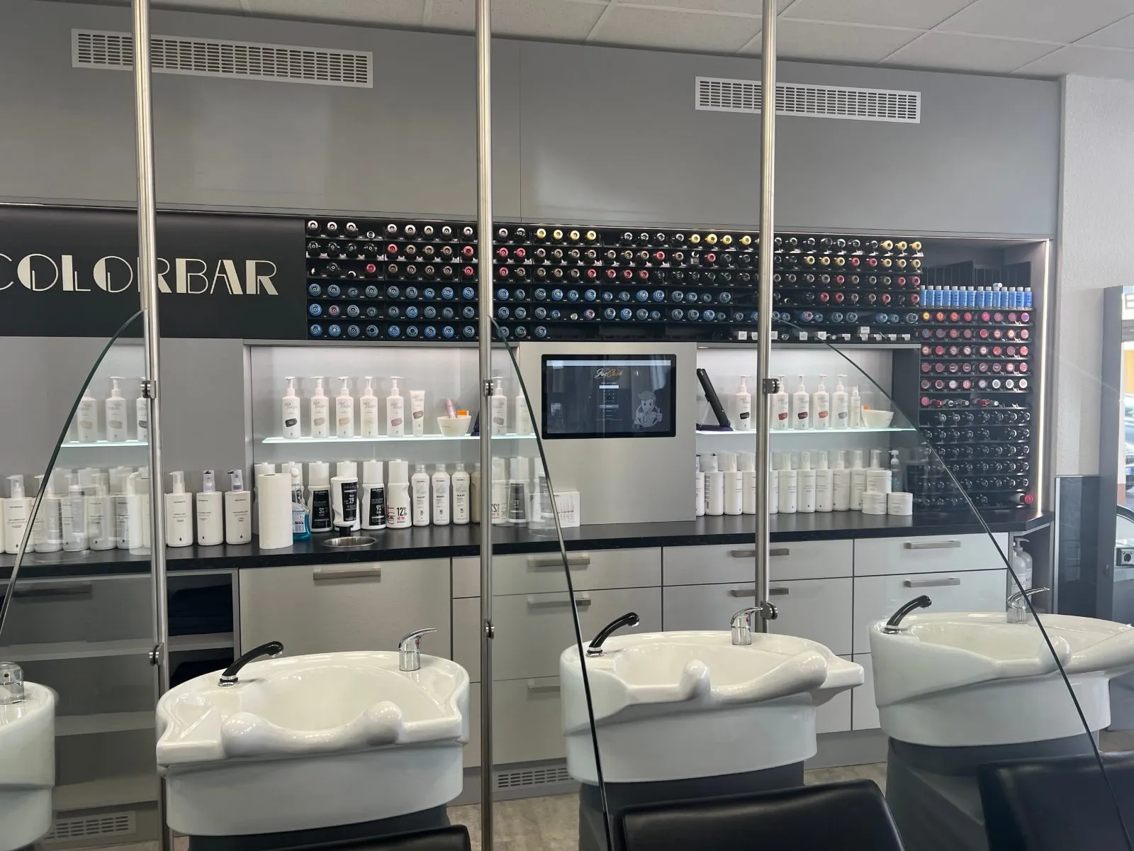Arbeitsplatz im Salon Spandau